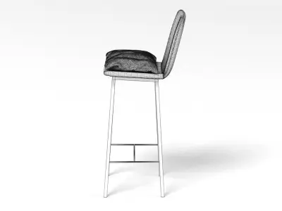 KFF Lhasa Bar Stool 3D model