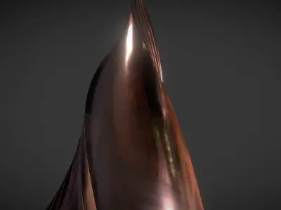 Copper Worn Tower 3D model