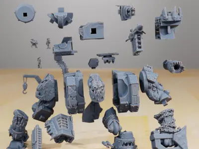 Orkaz Mega Steppa 3D print model