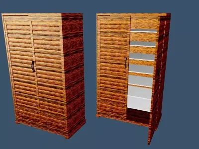Shoes cabinet 10 3D model