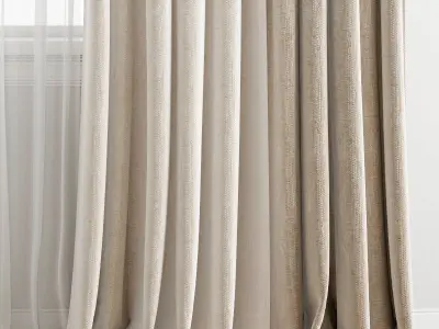 Curtain 341 3D model
