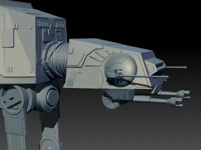 ATAT 3d Model playset 3D print model