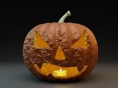 Pumpkin Halloween model 3D model