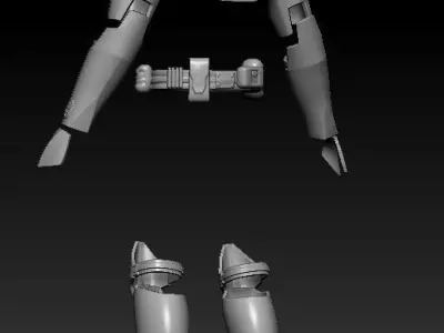 Jedi Armor One12 Scale STL files 3D print model