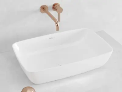 sink ARTIS Villeroy Boch 58x38x13cm 3D model