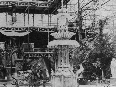 Crystal Fountain 3D model