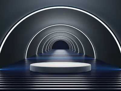 3D model of an abstract design 3D model