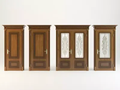 Door vitrag 3D model