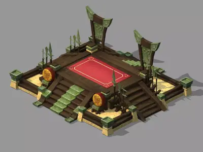 Xiqiao City - Bezutai 21 3D model