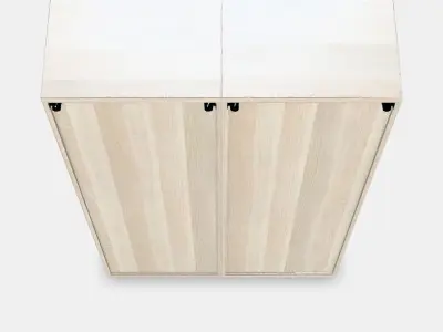 BESTA Storage combination with doors 49 Low-poly 3D model