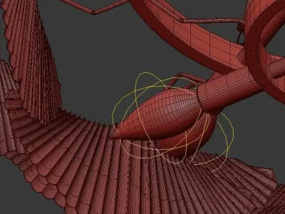 Aberdeen 9 Light Chandelier 3D model