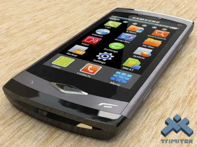 Samsung Wave S8500 smartphone - 2010 3D model