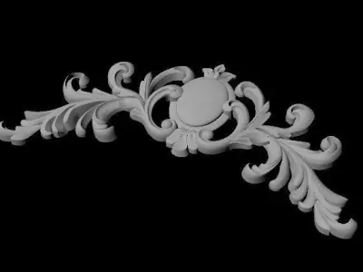 dekor ornament 3D model 131