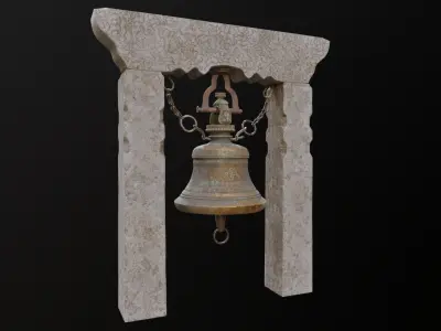 Pashupatinath Bell 3D model