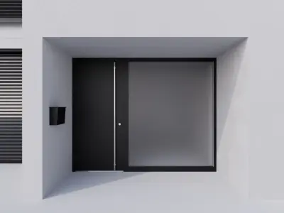 Basic European House 3D model