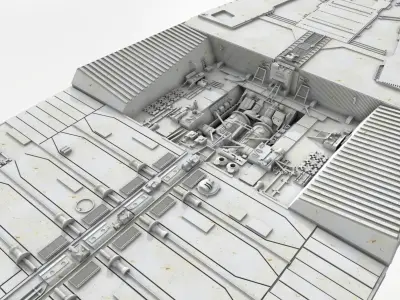 Star Wars A New Hope Sandcrawler 3D print model