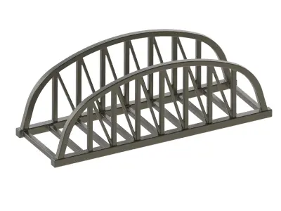 Premium Truss Bridge 3D print model