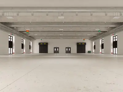 Exhibition Hall 36 3D model