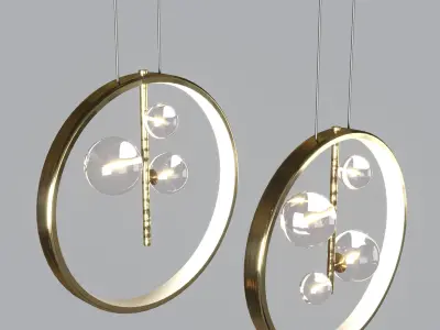 Artpad lighting Low-poly 3D model