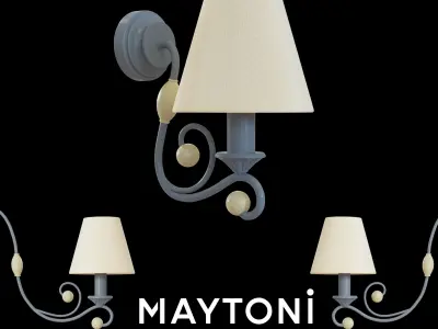 Sconce Rebecca ARM355-WL-01-GR Maytoni Classic Free 3D model