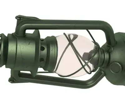 Hurricane Lamp and Candle Lantern collection 3D model