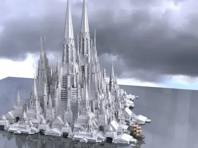 Lower City Tower Complex 3D model