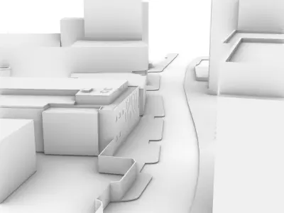 STREET PACK  Low-poly 3D model