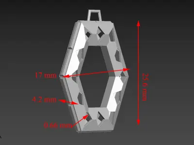 Pendant 055 3D print model
