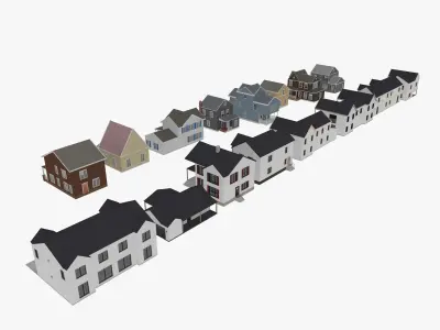 House Collection 3 3D model