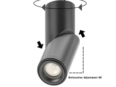 Spot LED light 3D model