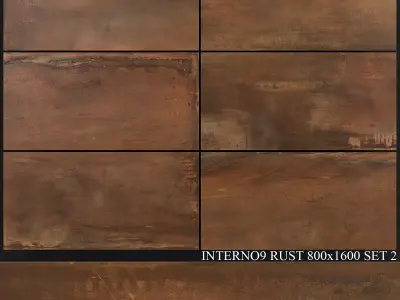 ABK Interno9 Rust 800x1600 Set 2 3D model