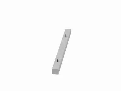 Concrete Slab Low-poly 3D model purchase