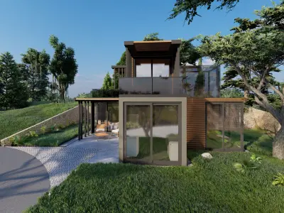 Villa Bandirma FGM Low-poly 3D model