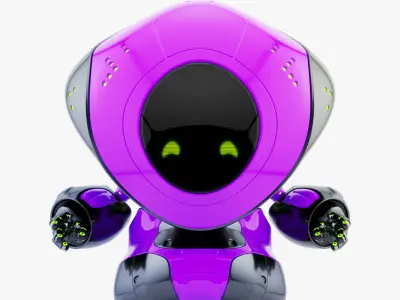 Pirate bot IV 3D model