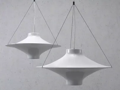 Skyflyer pendant light hanging 3D model