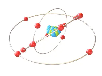 Silicon Chemical Element v2 002 Low-poly 3D model