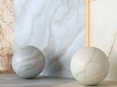 Laminam Diamond Tile Set - Vol 2 - Exquisite Marble Textures Texture