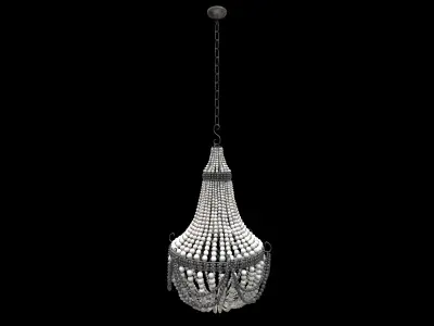 Hellooow Teardrop chandelier 3D model