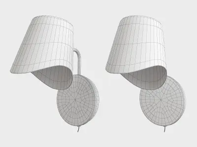 OGER WALL NEW Low-poly 3D model