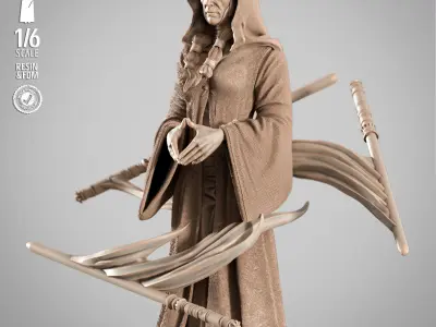STAR WARS Darth Traya Sculpture 3D print model