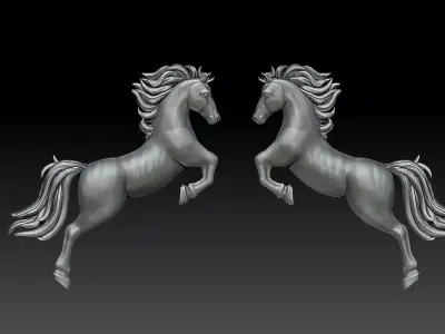 CNC HORSE 3D print model purchase
