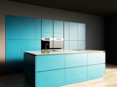 11-Kitchen11 matte 1 3D model