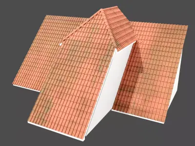 Realistic Roof Collections 20 3D model