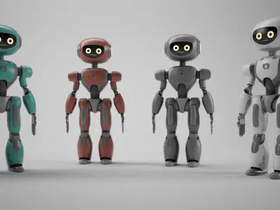 WORKER ROBOT 3D model