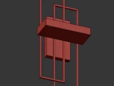 BALANCE BEAMS 3D model
