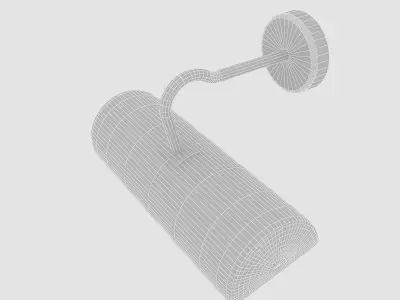 3D Loft Wall Light 3D model