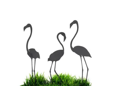 Flamingo CNC  Metal Free 3D model