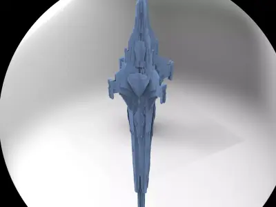 Colossal Mayan Tower 1 3D model