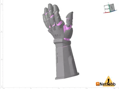 Starship Troopers Prosthetic Arm Cosplay Accessory 3D print model