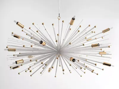 Supernova Chandelier 24 3D model